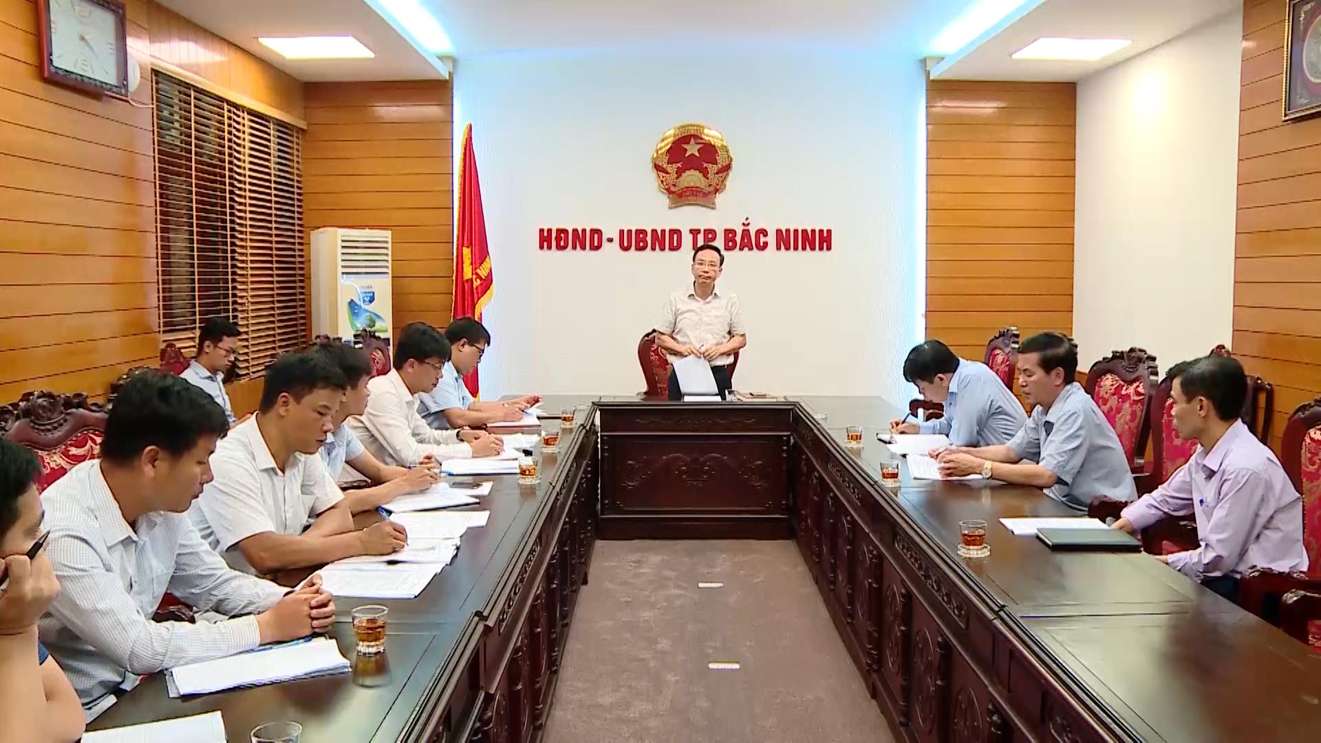 Họp bàn giao, vận hành Công viên Hữu nghị quốc tế tỉnh Bắc Ninh