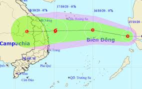 Tin áp thấp nhiệt đới trên Biển Đông ngày 
