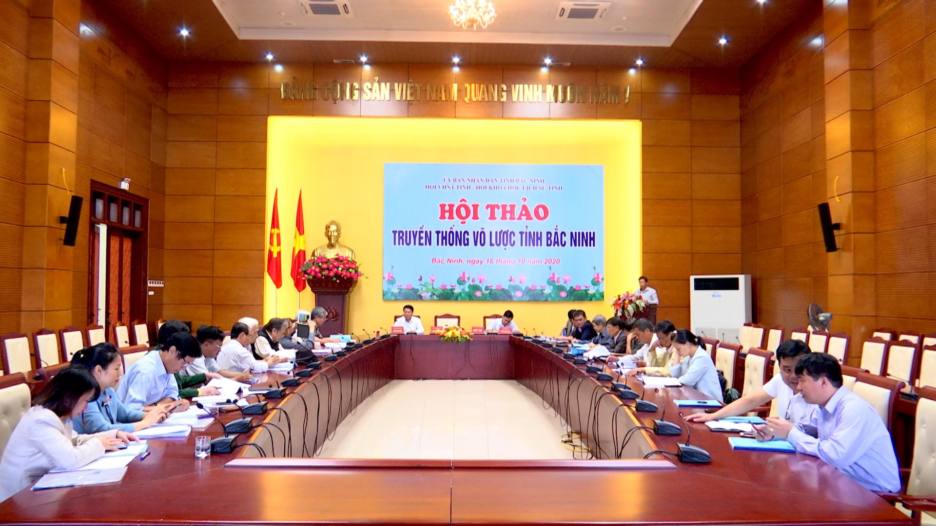 Hội thảo Truyền thống võ lược tỉnh Bắc Ninh