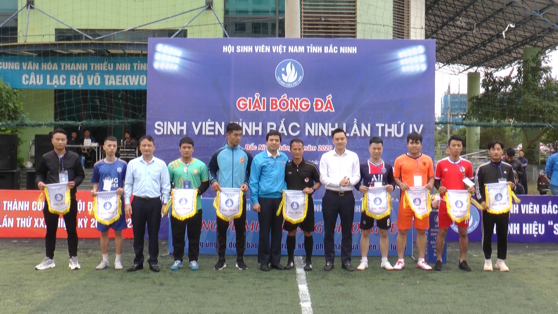Khai mạc Giải bóng đá sinh viên tỉnh Bắc Ninh lần thứ IV, năm 2020