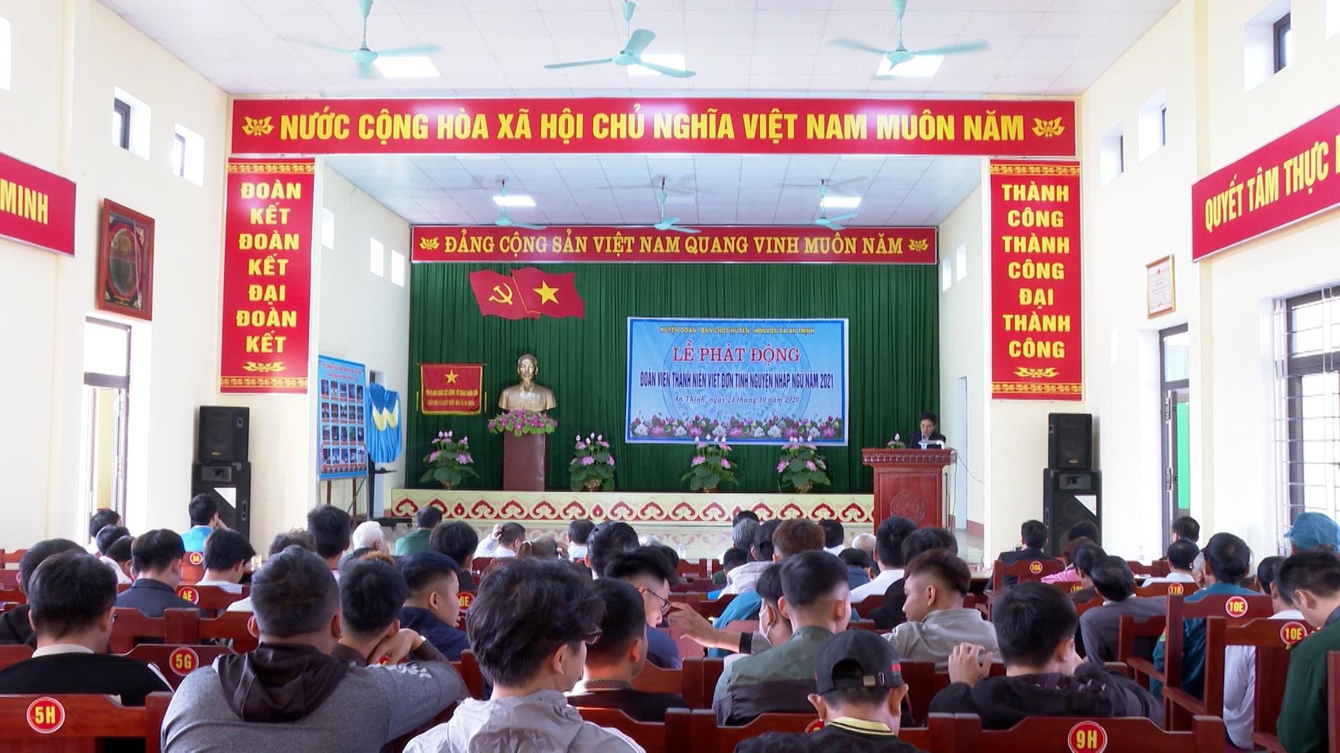 Lương Tài phát động phong trào viết đơn tình nguyện nhập ngũ