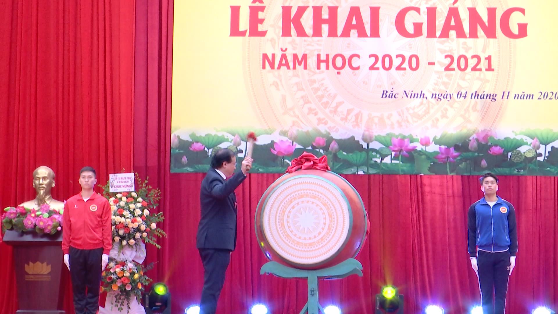 Trường Đại học TDTT Bắc Ninh khai giảng năm học mới
