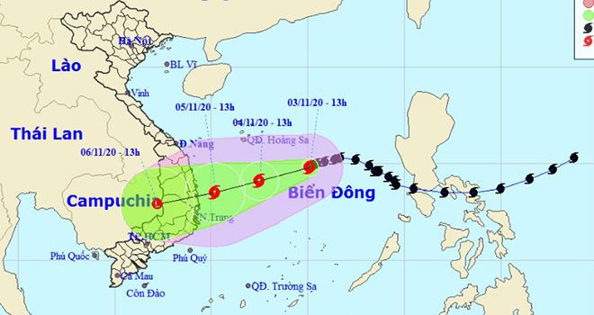 TIN BÃO KHẨN CẤP (Cơn bão số 10)