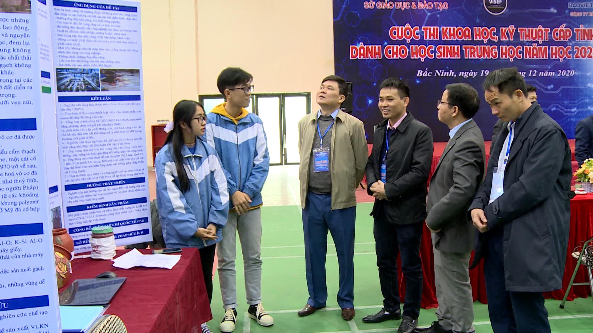 Khai mạc Cuộc thi “Khoa học kỹ thuật” tỉnh Bắc Ninh năm 2020