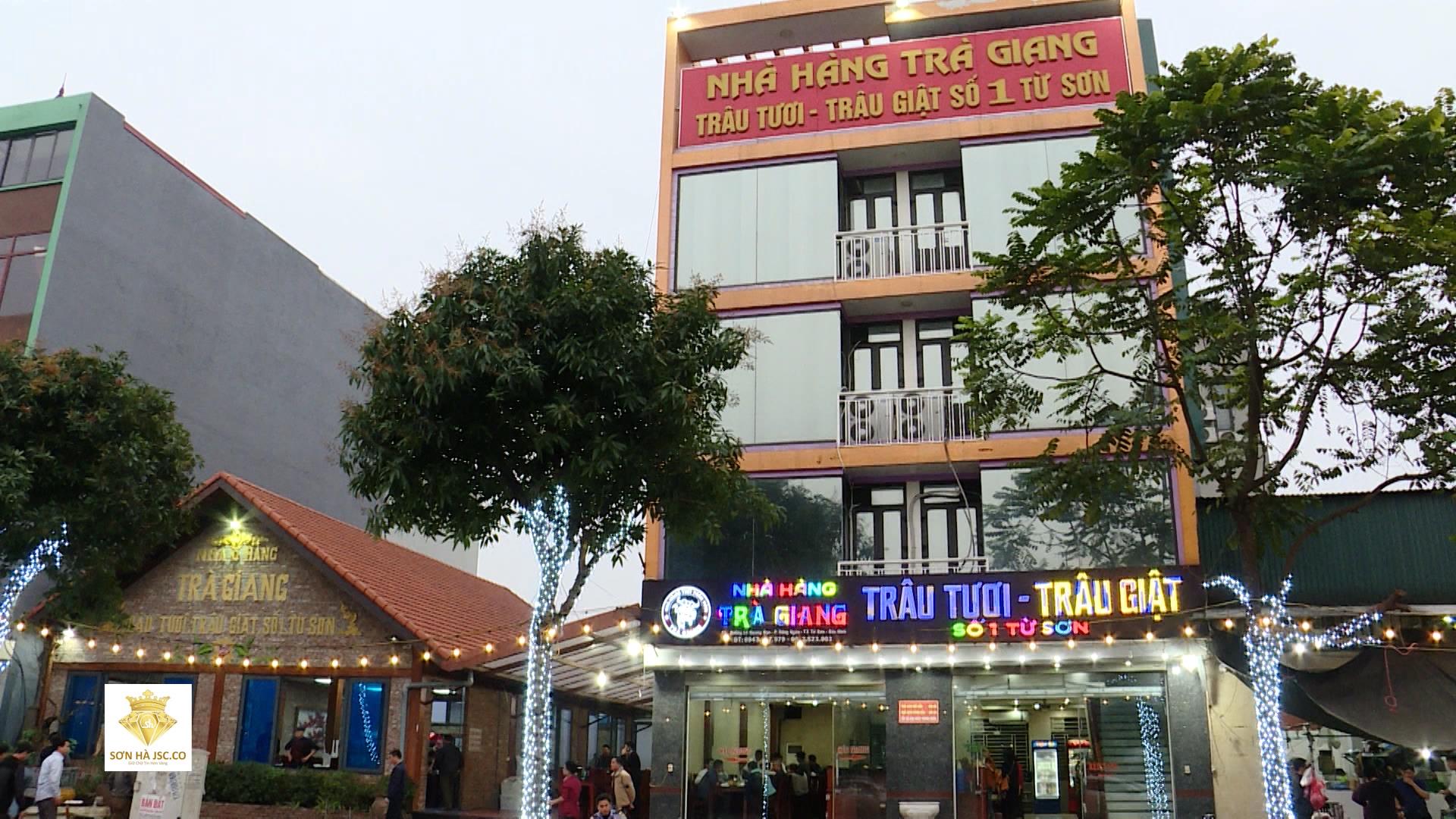 Nhà hàng Trâu giật Trà Giang