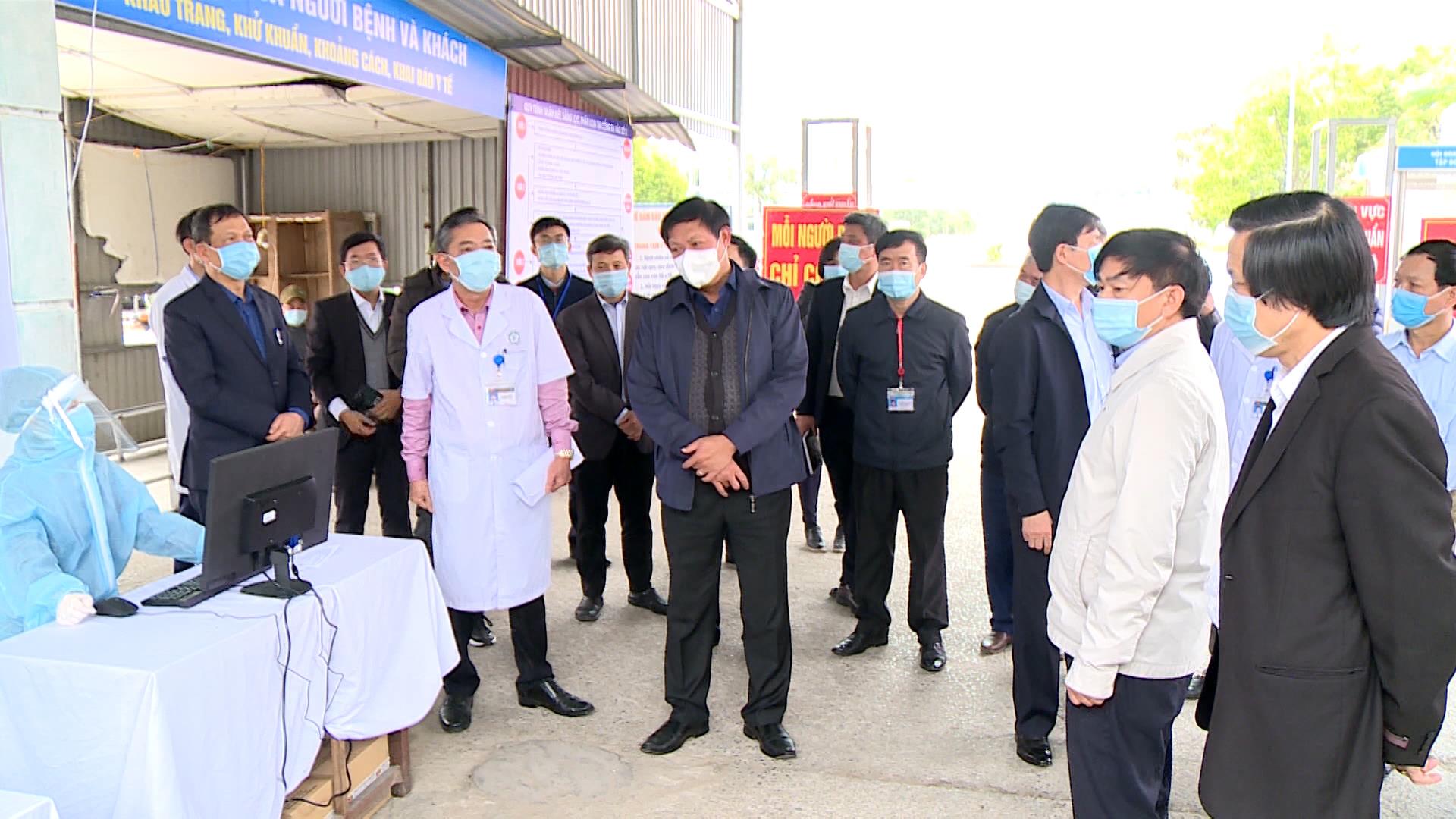 Ban Chỉ đạo quốc gia kiểm tra công tác phòng chống dịch Covid - 19