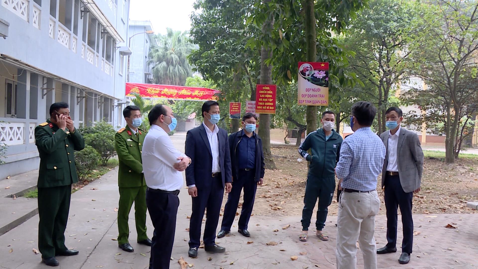 Phó Chủ tịch Thường trực UBND tỉnh kiểm tra công tác chuẩn bị  phát động Tết trồng cây xuân Tân Sửu 2021