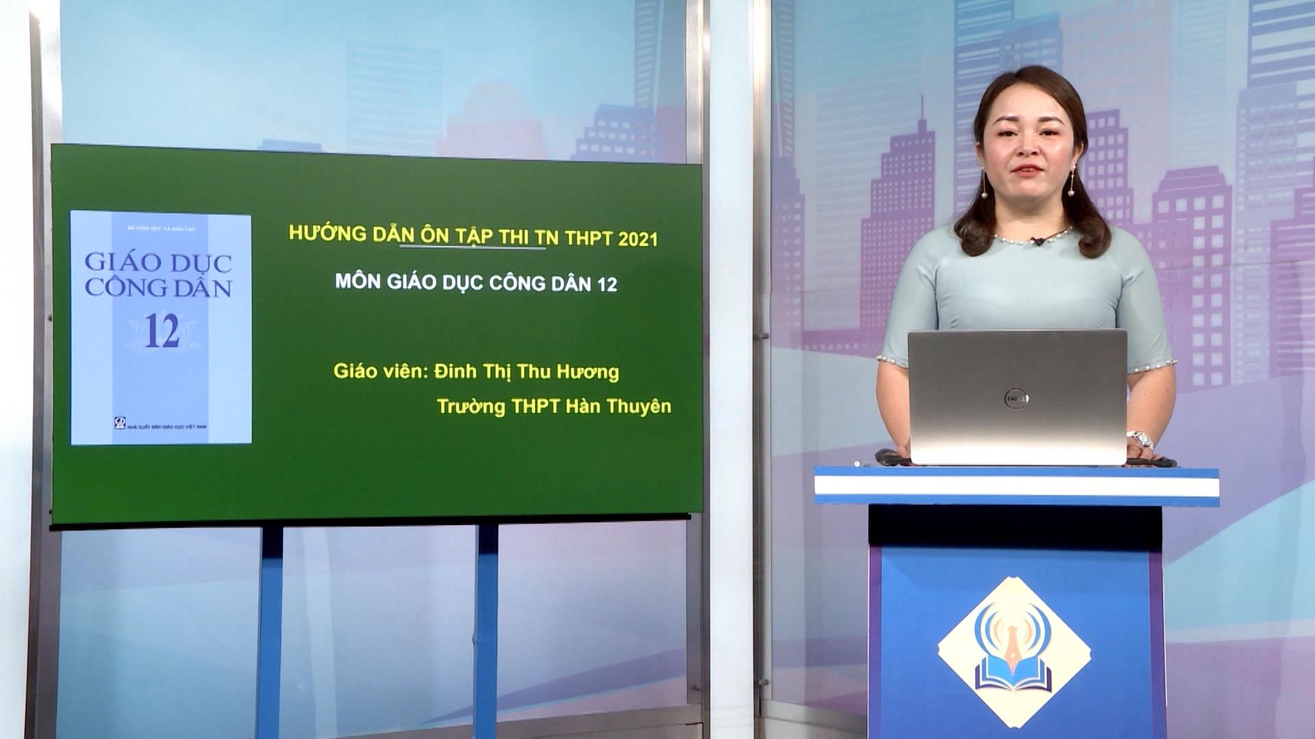 Giáo dục công dân lớp 12: Công dân với các quyền dân chủ