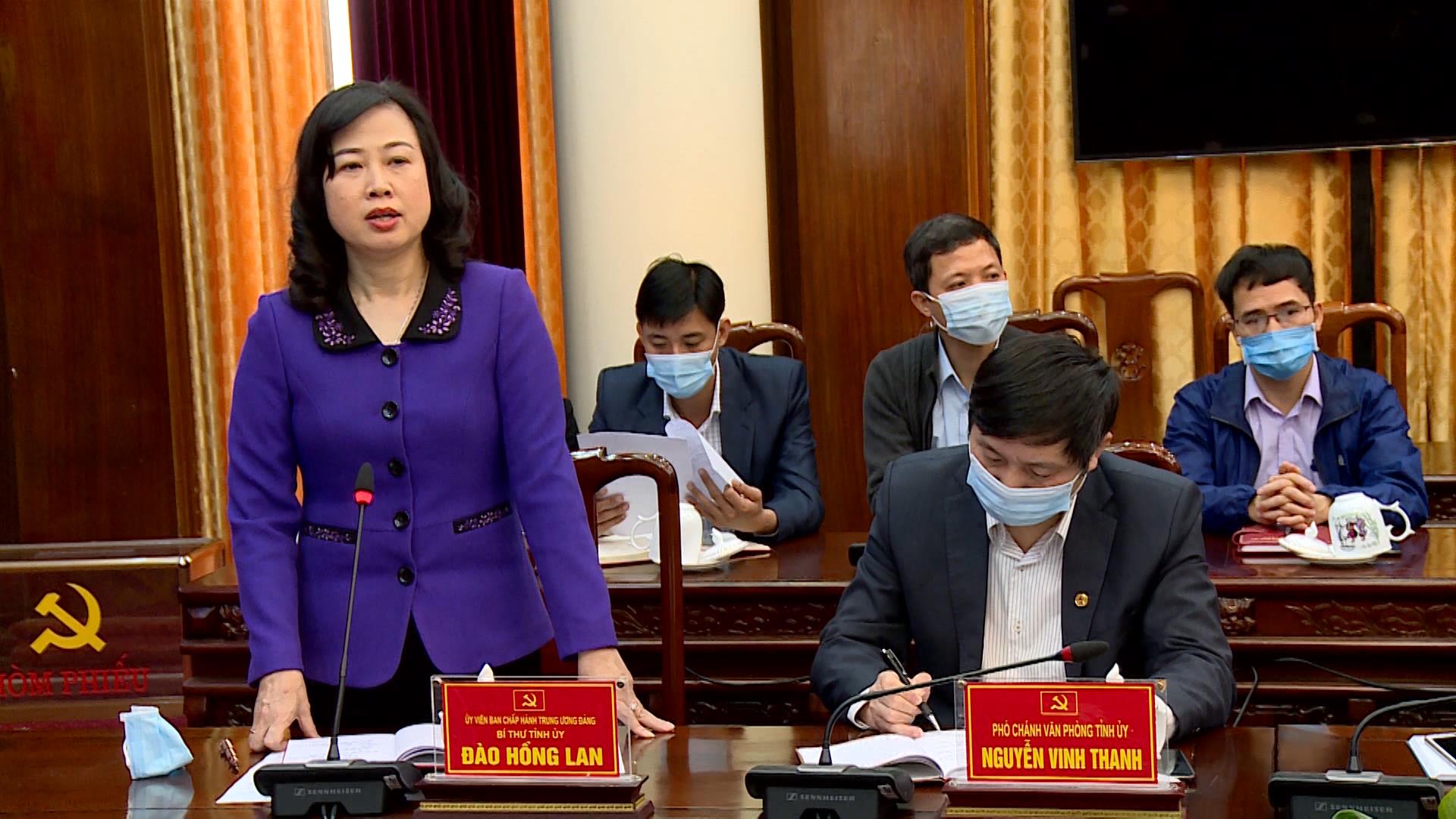 Hội nghị giới thiệu người ứng cử đại biểu Quốc hội và đại biểu HĐND tỉnh  nhiệm kỳ 2021 – 2026