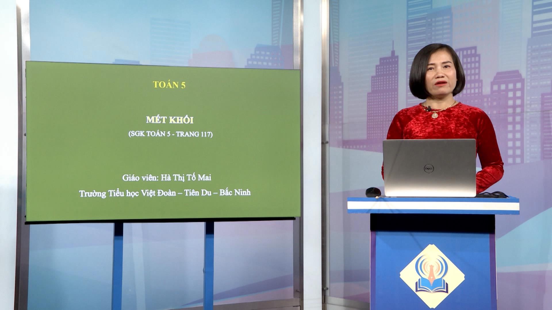 Toán lớp 5: Mét khối