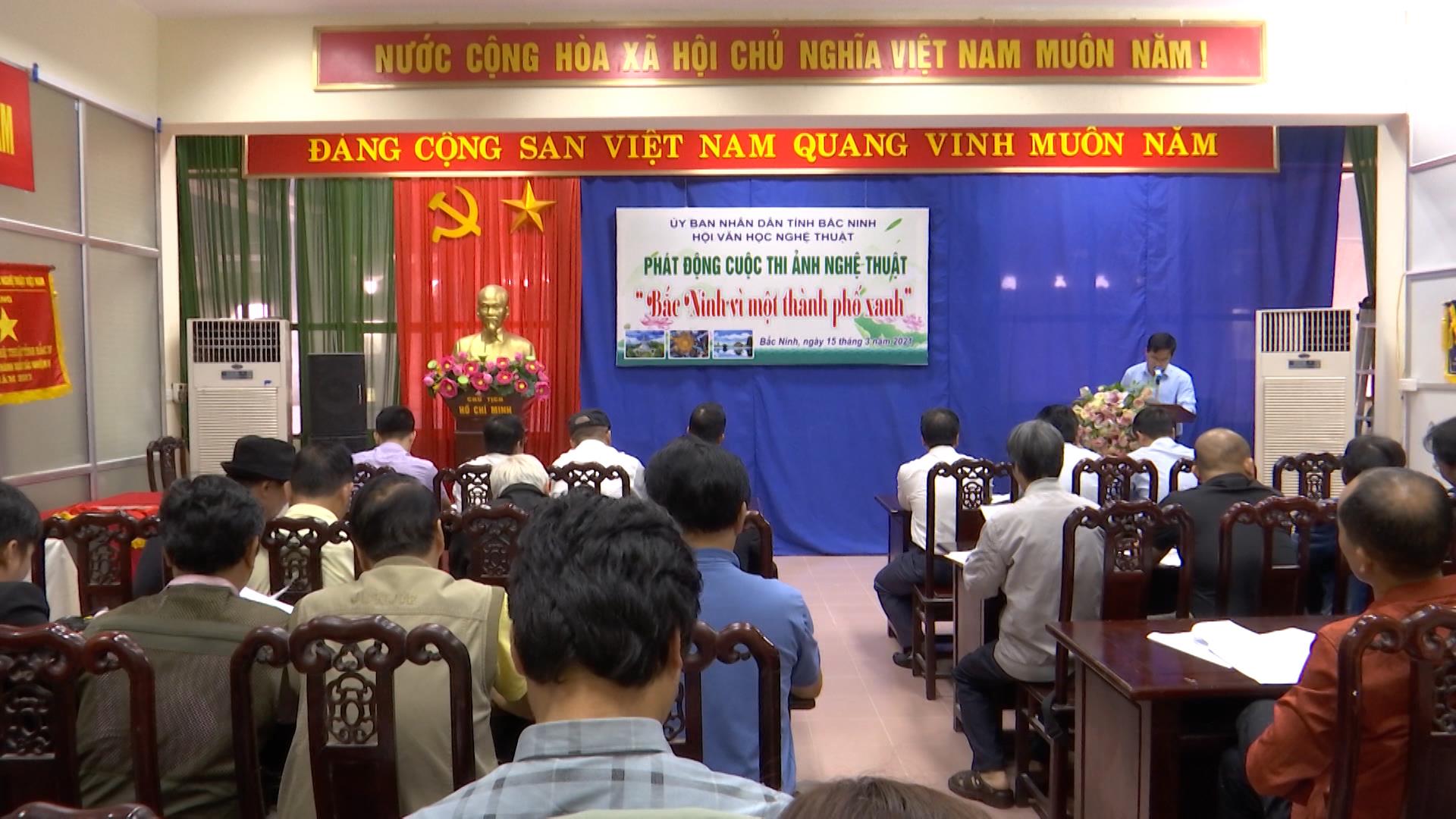 Phát động Cuộc thi ảnh nghệ thuật “Bắc Ninh vì một thành phố xanh”