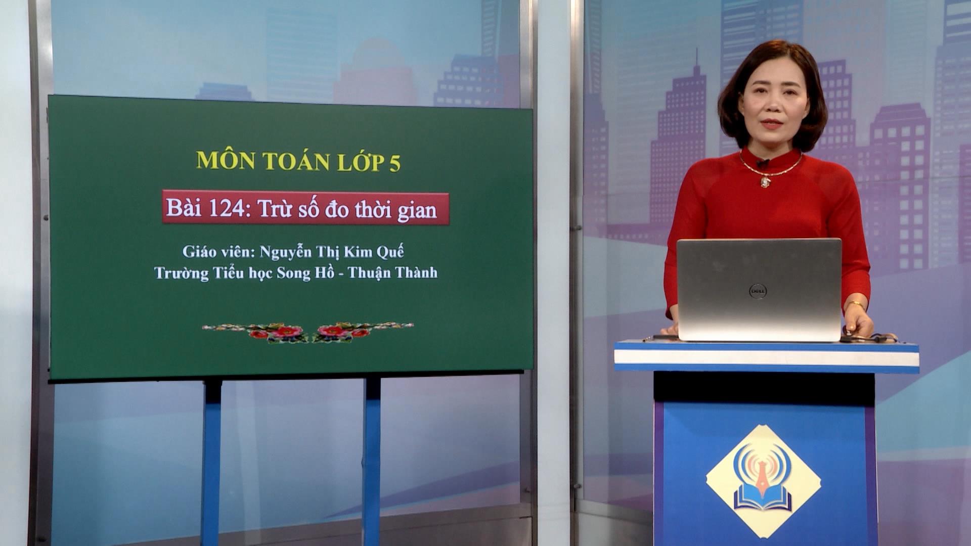 Toán lớp 5: Trụ sơ đồ thời gian