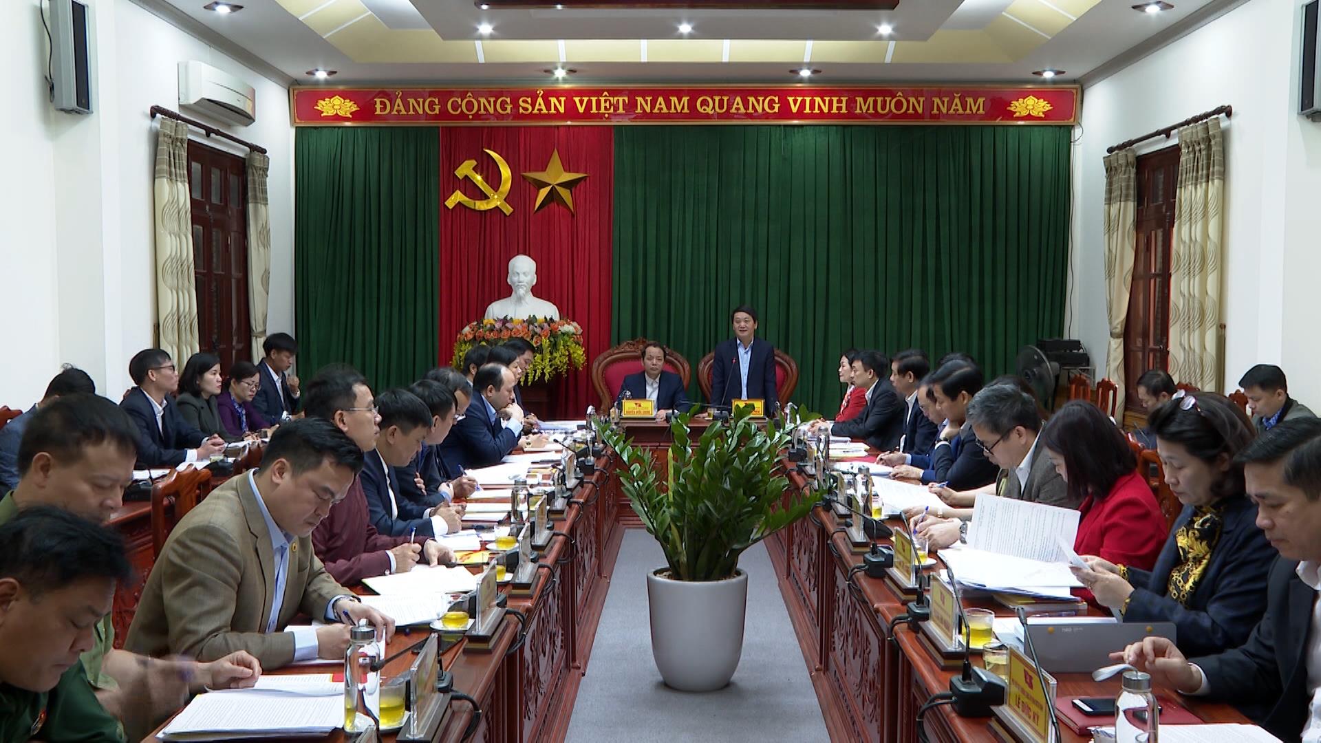 Đoàn giám sát của Ủy ban T.Ư MTTQ Việt Nam Ủy ban Trung ương MTTQ Việt Nam  giám sát công tác bầu cử tại thị xã Từ Sơn