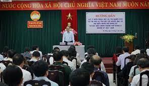 Hướng dẫn lấy ý kiến nhận xét và tín nhiệm của cử tri nơi cư trú  đối với người ứng cử đại biểu Quốc hội và đại biểu HĐND các cấp 