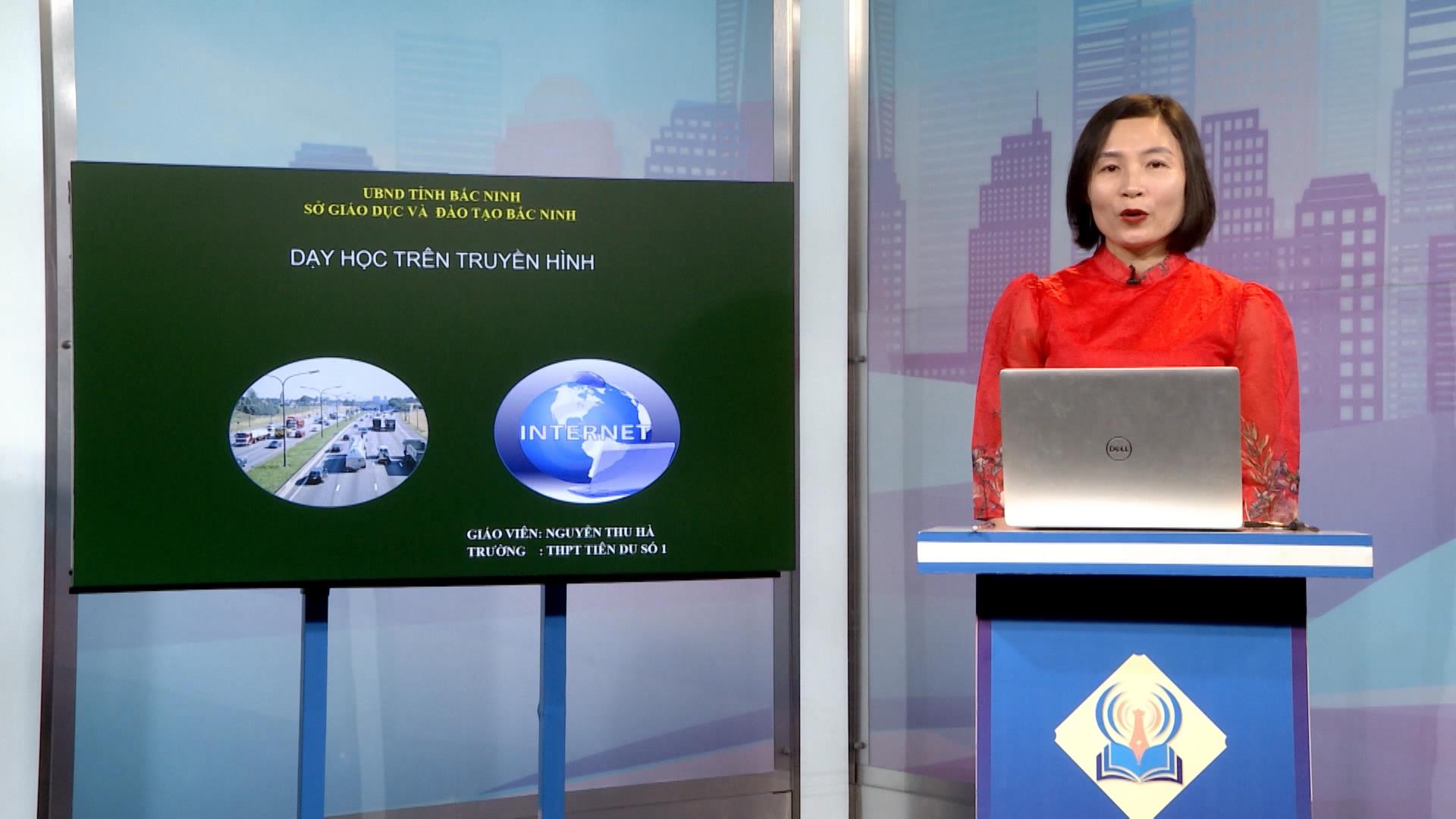 Địa lý lớp 12: Phát triển ngành GTVT, Thông tin LL