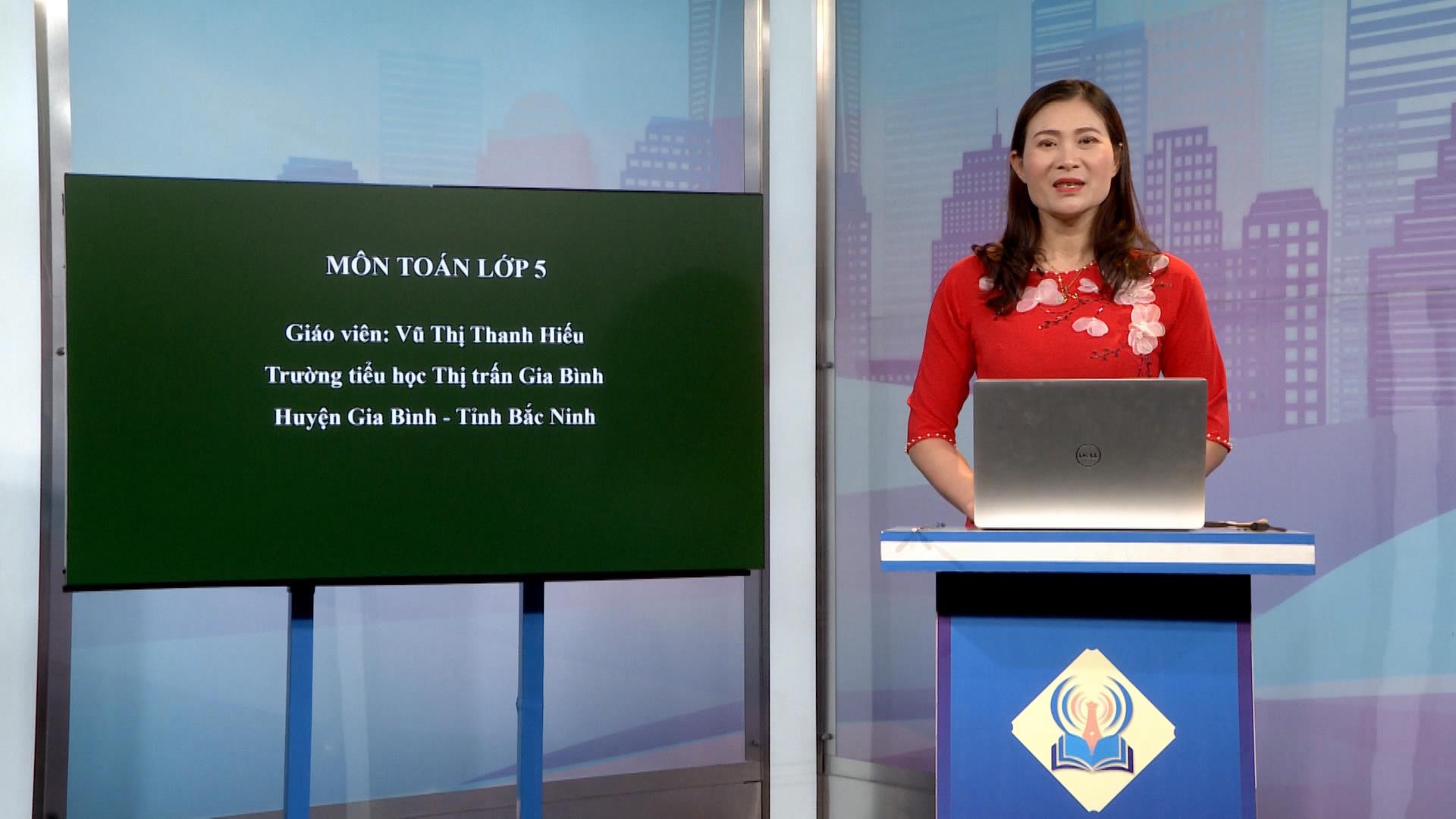 Toán lớp 5: Ôn tập