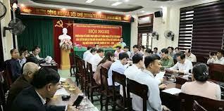 Hội nghị lấy ý kiến cử tri nơi cư trú tại Khu phố Khả Lễ, phường Võ Cường