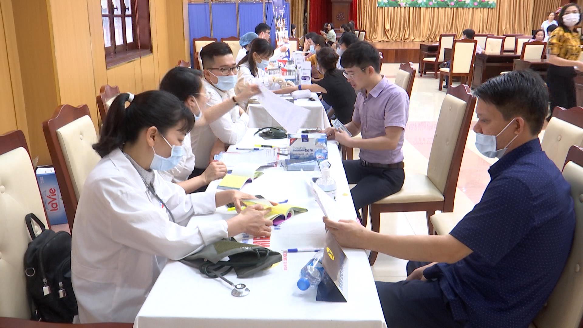 Công đoàn Viên chức tỉnh tổ chức chương trình Ngày hội sức khỏe