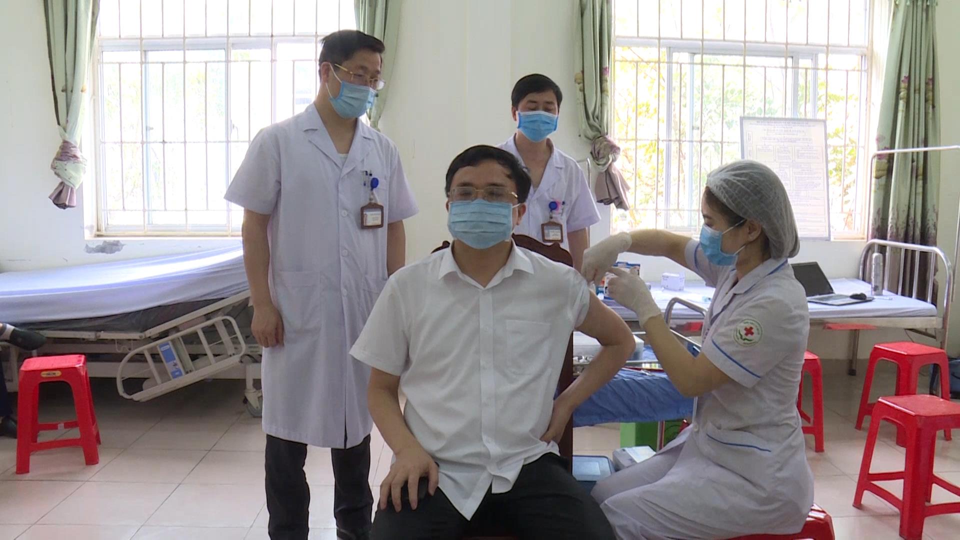 Huyện Quế Võ kết thúc tiêm vaccine phòng Covid-19 đợt 2