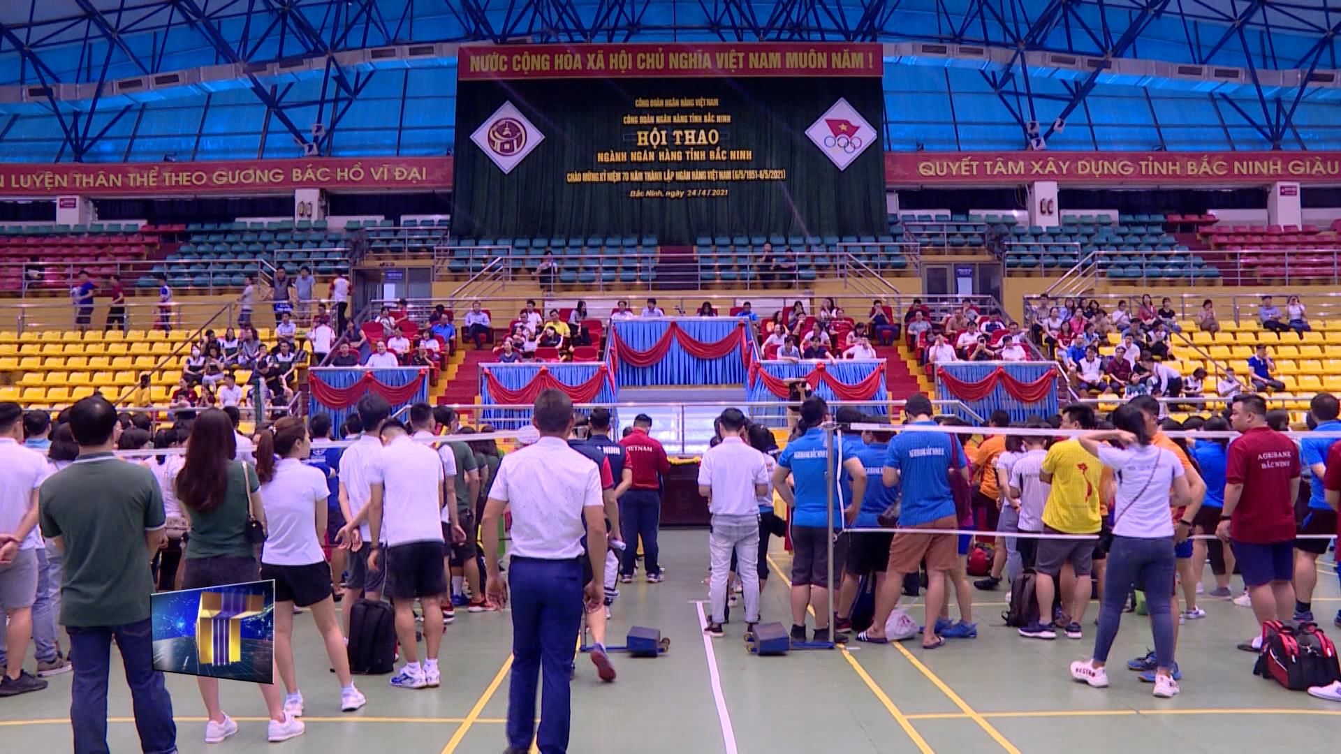Hội thao ngành Ngân hàng tỉnh Bắc Ninh năm 2021