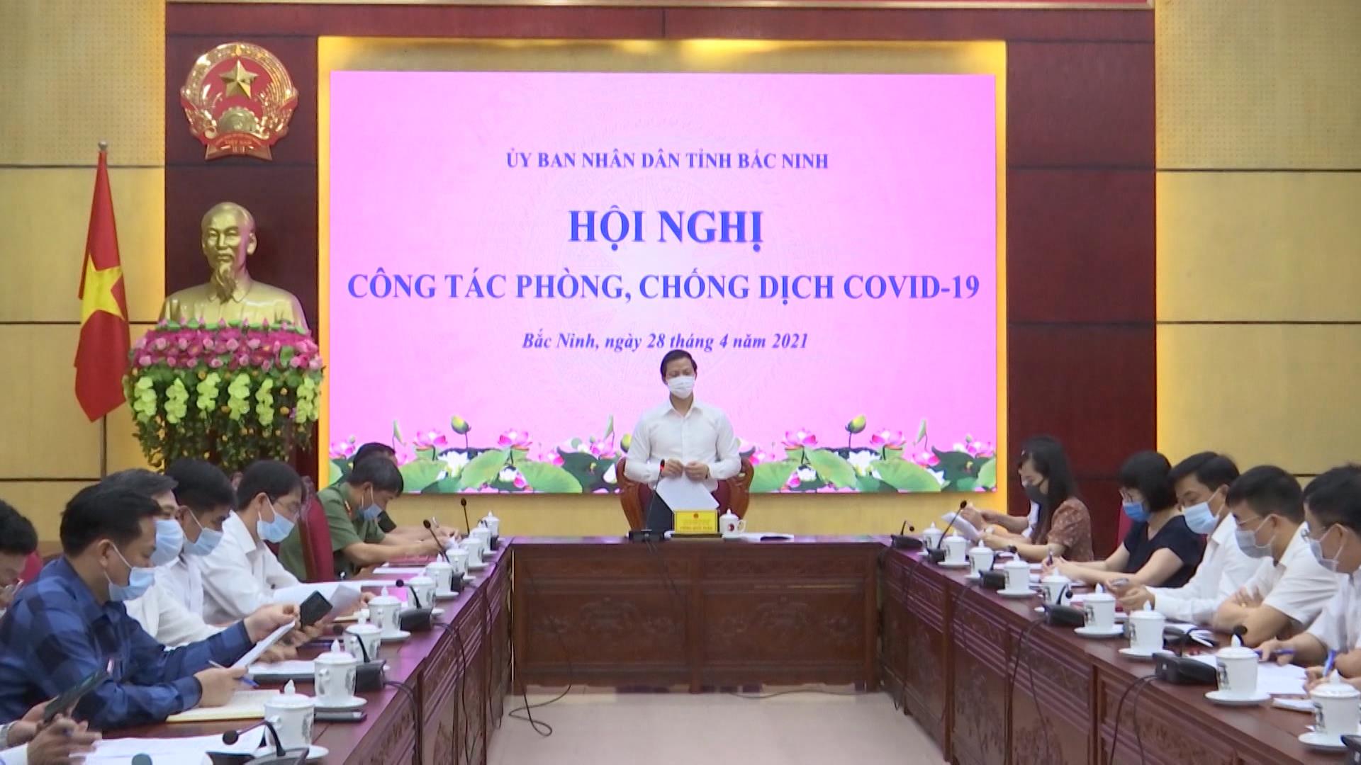 UBND tỉnh triển khai công tác phòng chống dịch Covid – 19 dịp lễ 30/4-01/5 và bầu cử đại biểu Quốc hội khóa XV và HĐND các cấp                       