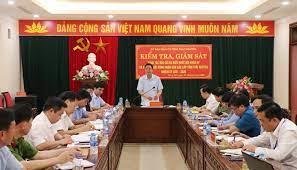 HĐND tỉnh giám sát công tác chuẩn bị bầu cử tại huyện Tiên Du