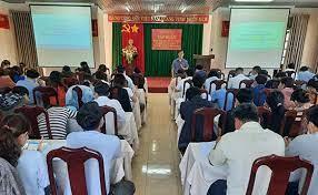 Tập huấn trực tuyến hướng dẫn truy vết người tiếp xúc  với người dương tính với Covid - 19