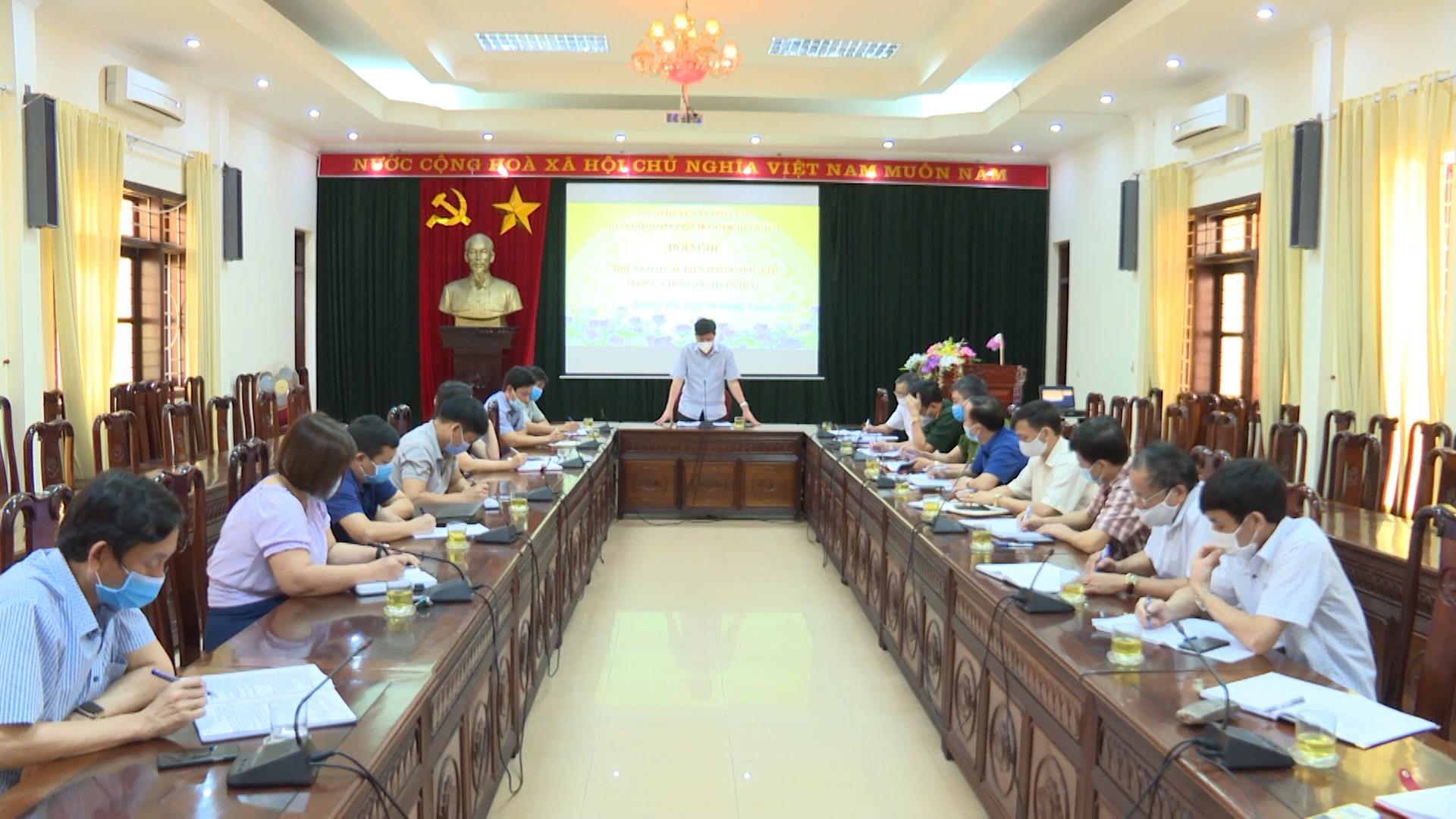 Lương Tài tập trung cao công tác phòng chống dịch Covid - 19