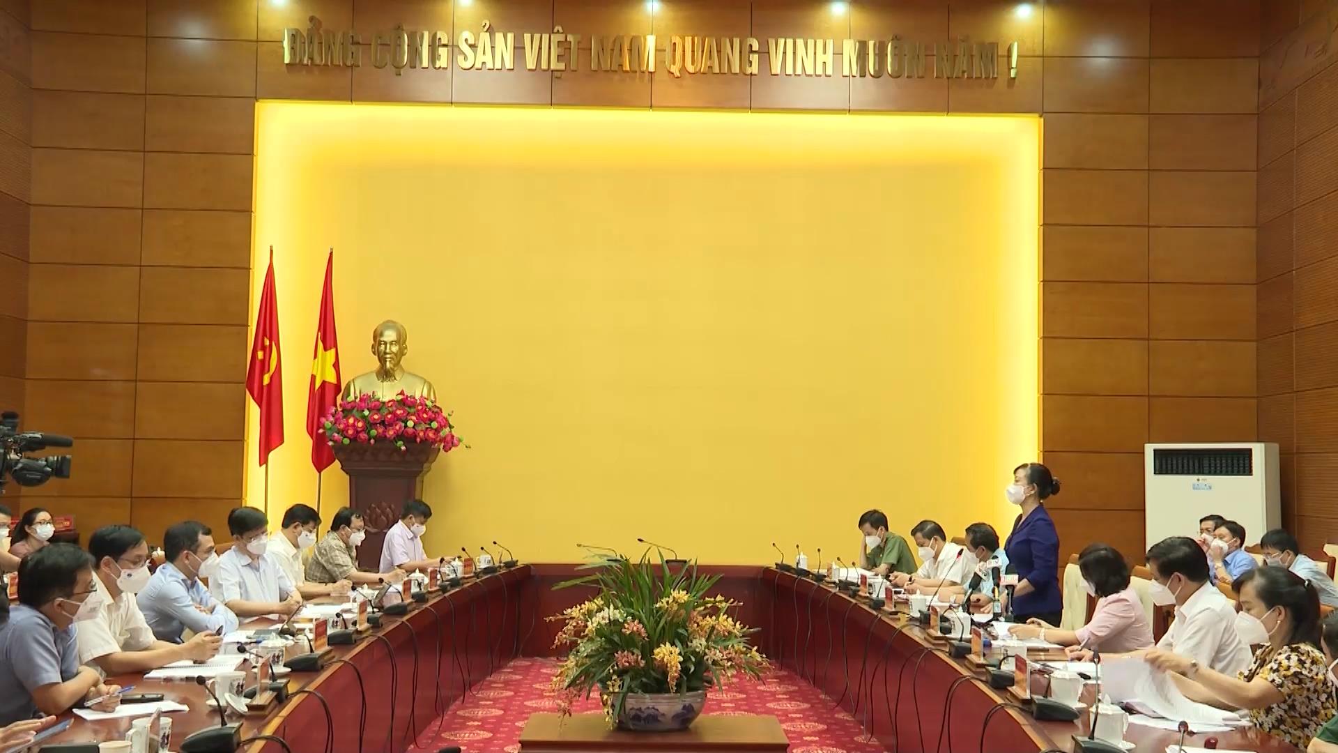 Bộ trưởng Bộ Y tế làm việc tại Bắc Ninh về công tác phòng, chống dịch Covid - 19