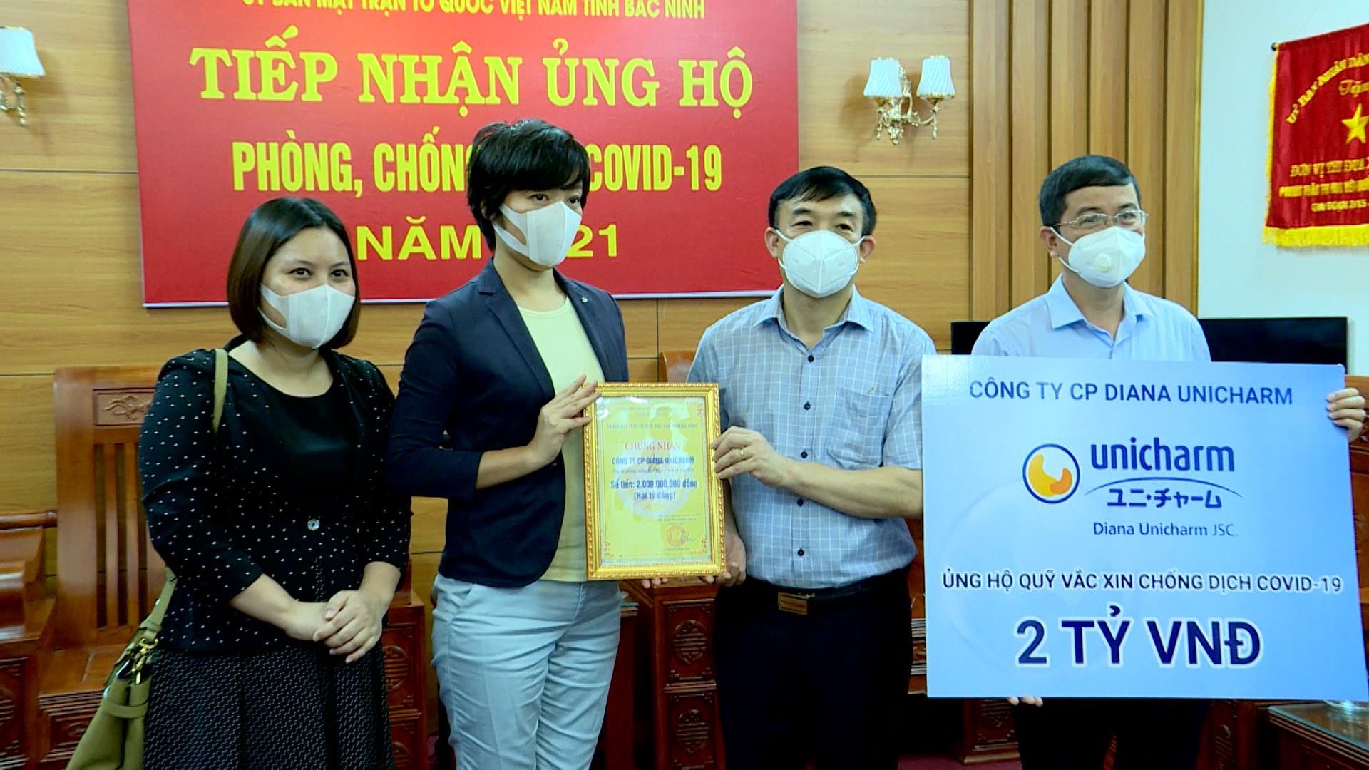Bắc Ninh tiếp nhận trên 7 tỷ ủng hộ phòng, chống dịch Covid-19