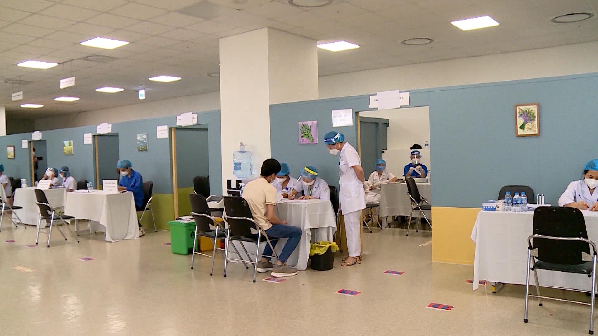 Bắc Ninh bắt đầu tiêm phòng cho công nhân trong các Khu công nghiệp