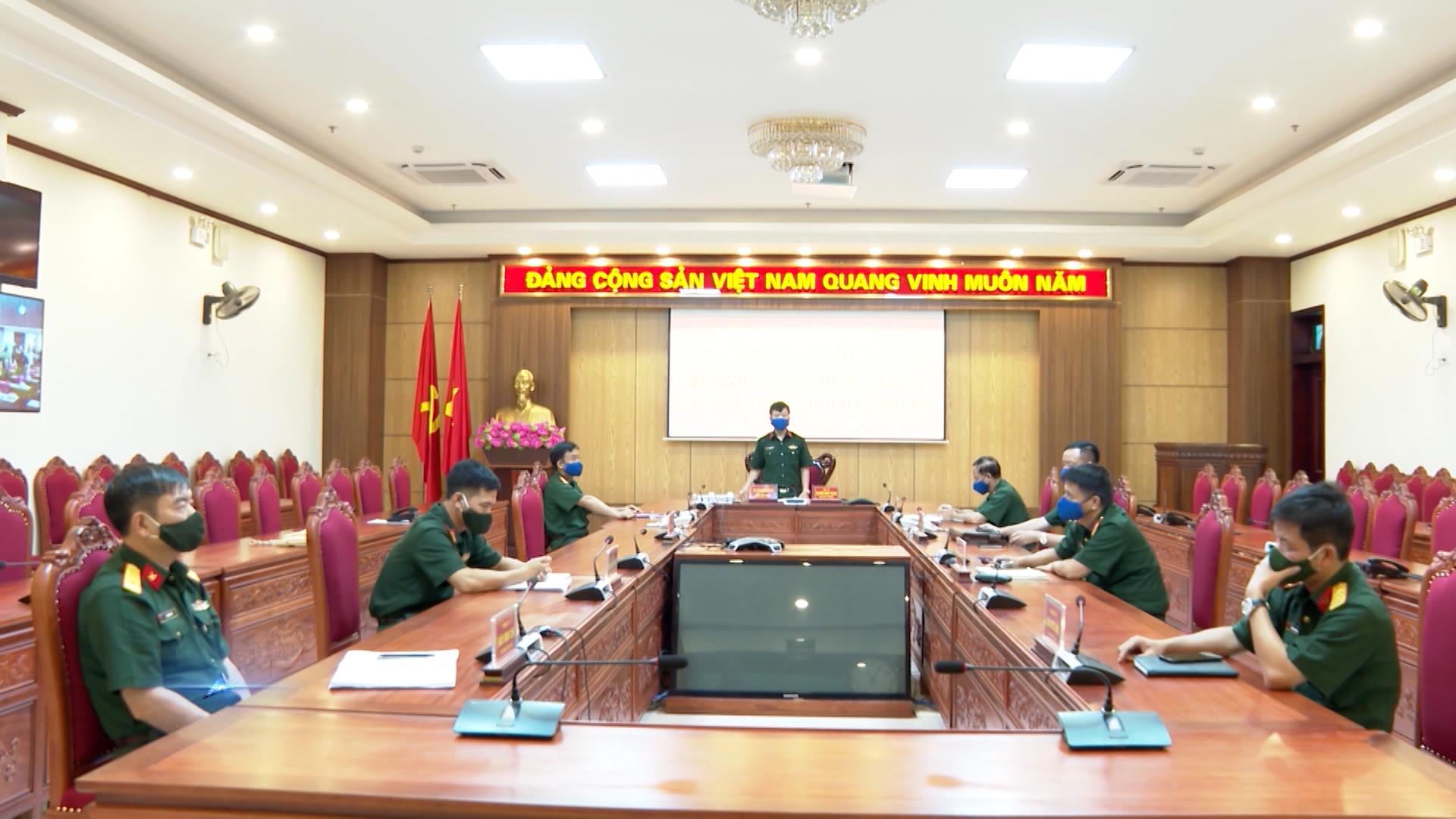 Bộ Quốc phòng triển khai nhiệm vụ, giải pháp cấp bách phòng, chống dịch Covid-19 trong Quân đội