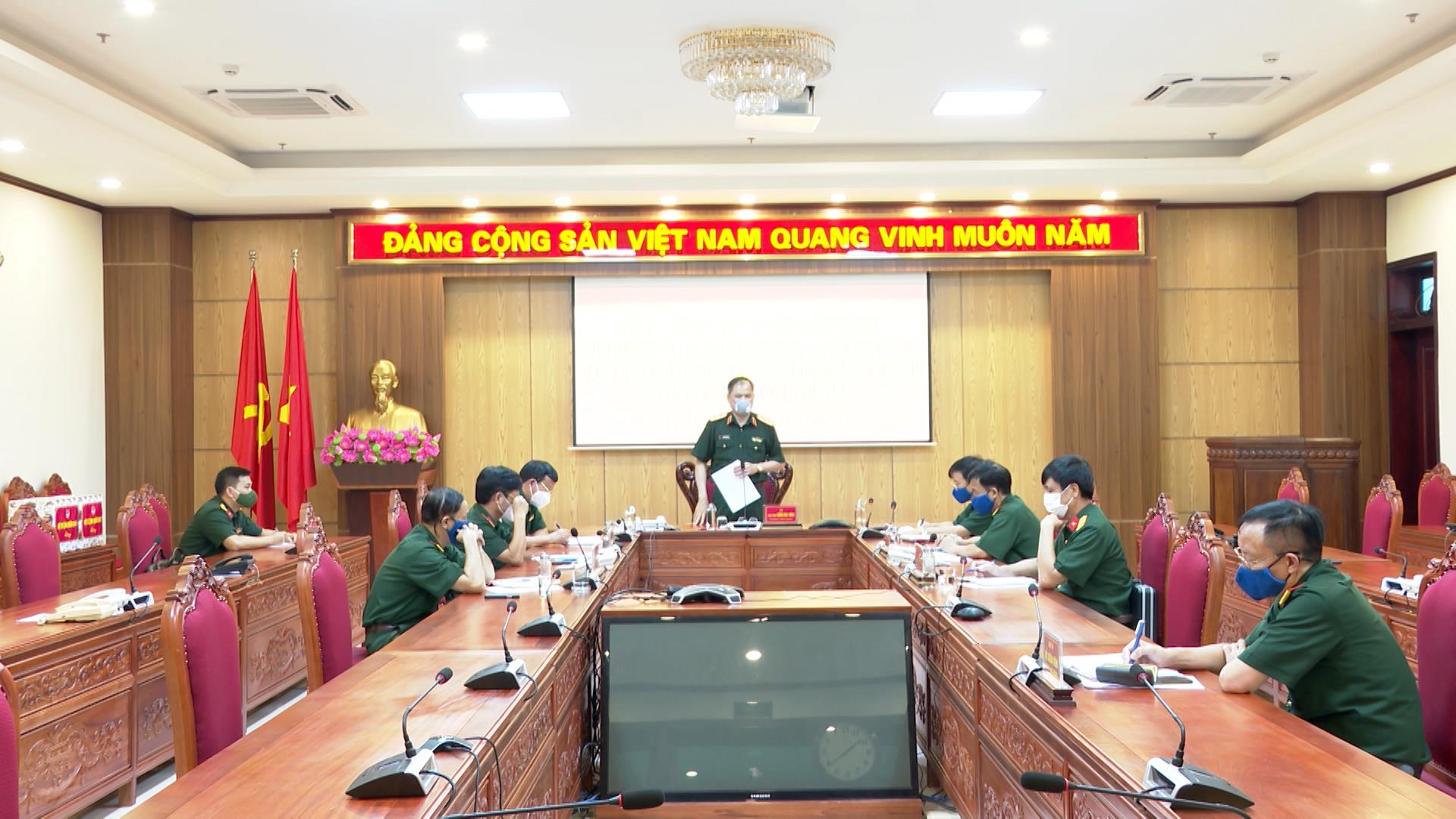 Quân khu 1: Kiểm tra hoạt động công tác đảng, công tác chính trị trước diễn biến dịch Covid-19
