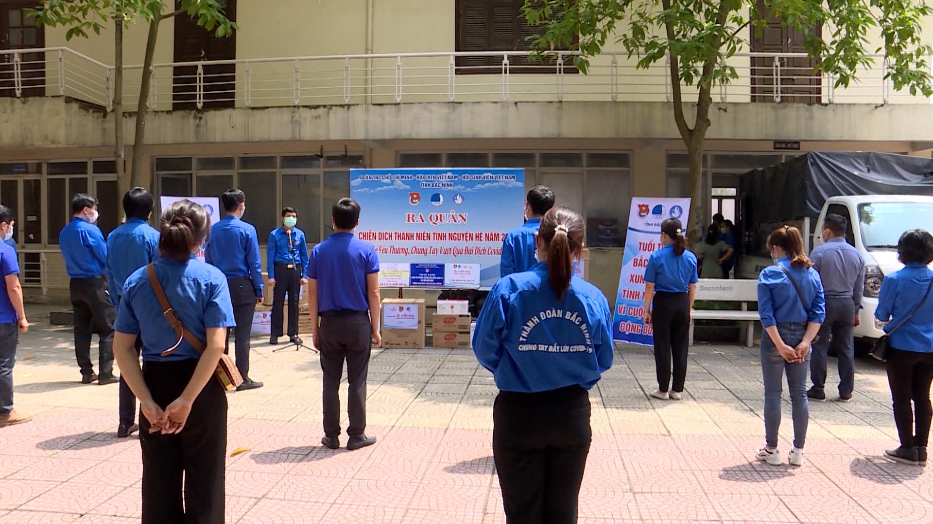 Ra quân Chiến dịch thanh niên tình nguyện hè 2021