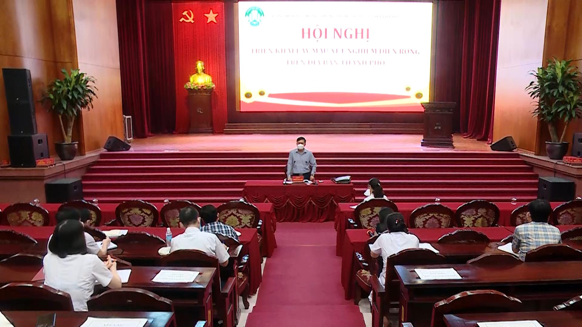 Thành phố Bắc Ninh triển khai lấy mẫu xét nghiệm SARS–CoV-2 diện rộng