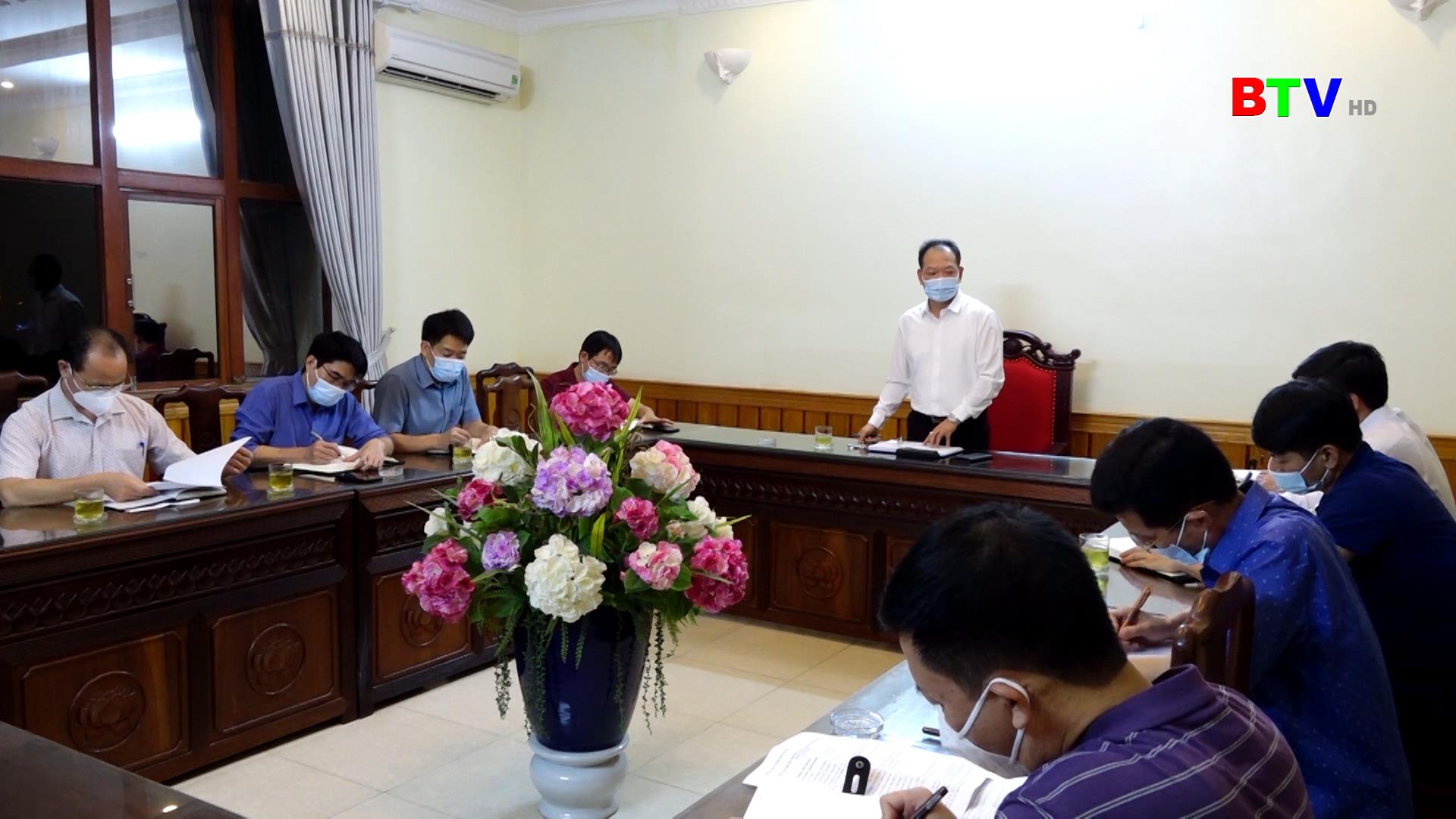 Gia Bình họp khẩn bàn công tác phòng, chống dịch Covid - 19