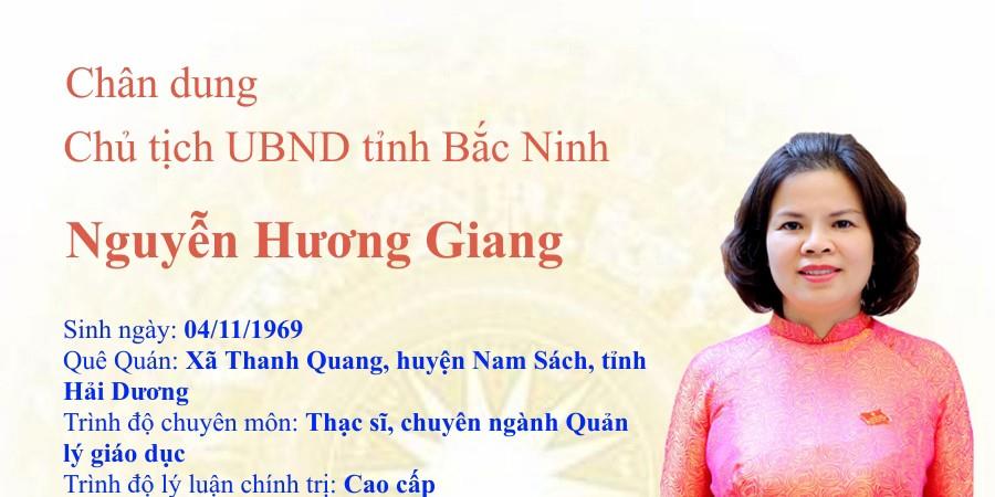 Chân dung Chủ tịch UBND tỉnh Nguyễn Hương Giang
