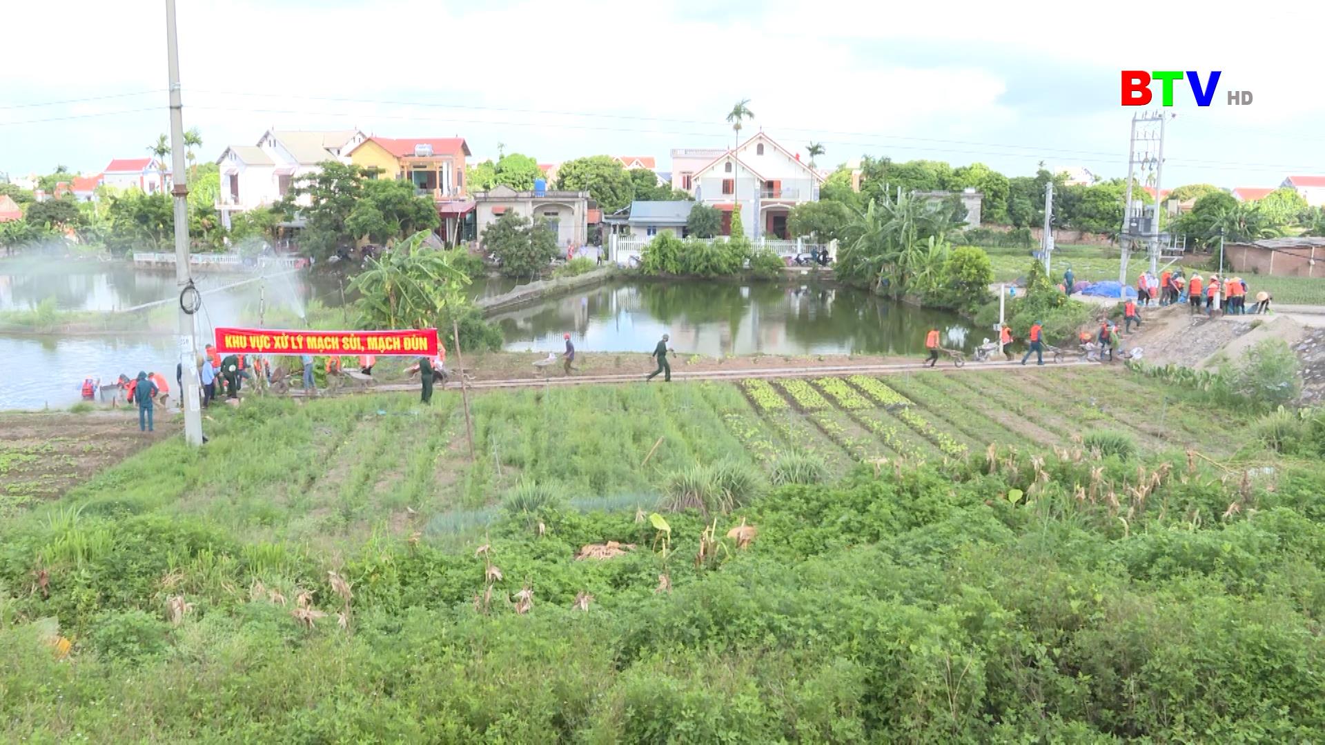 Lương Tài diễn tập phòng chống thiên tai và tìm kiếm cứu nạn năm 2021           