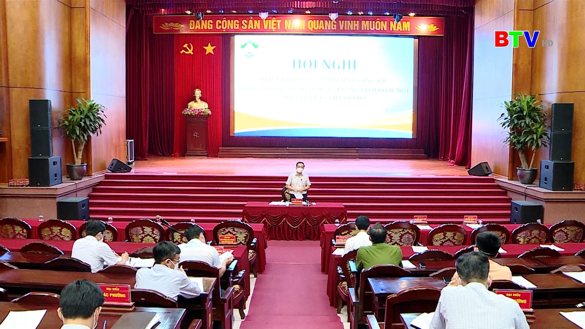 UBND thành phố Bắc Ninh triển khai nhiệm vụ công tác  phòng chống dịch Covid-19 trong tình hình mới