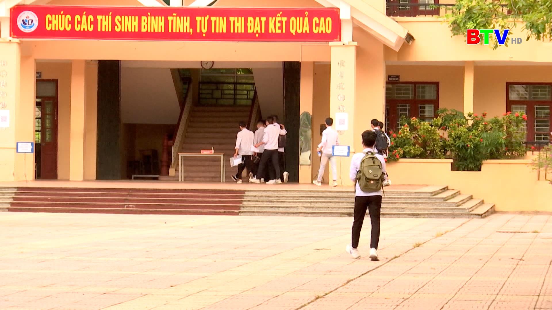 Bắc Ninh, thí sinh dự thi tốt nghiệp THPT đợt 2 tại Bắc Giang