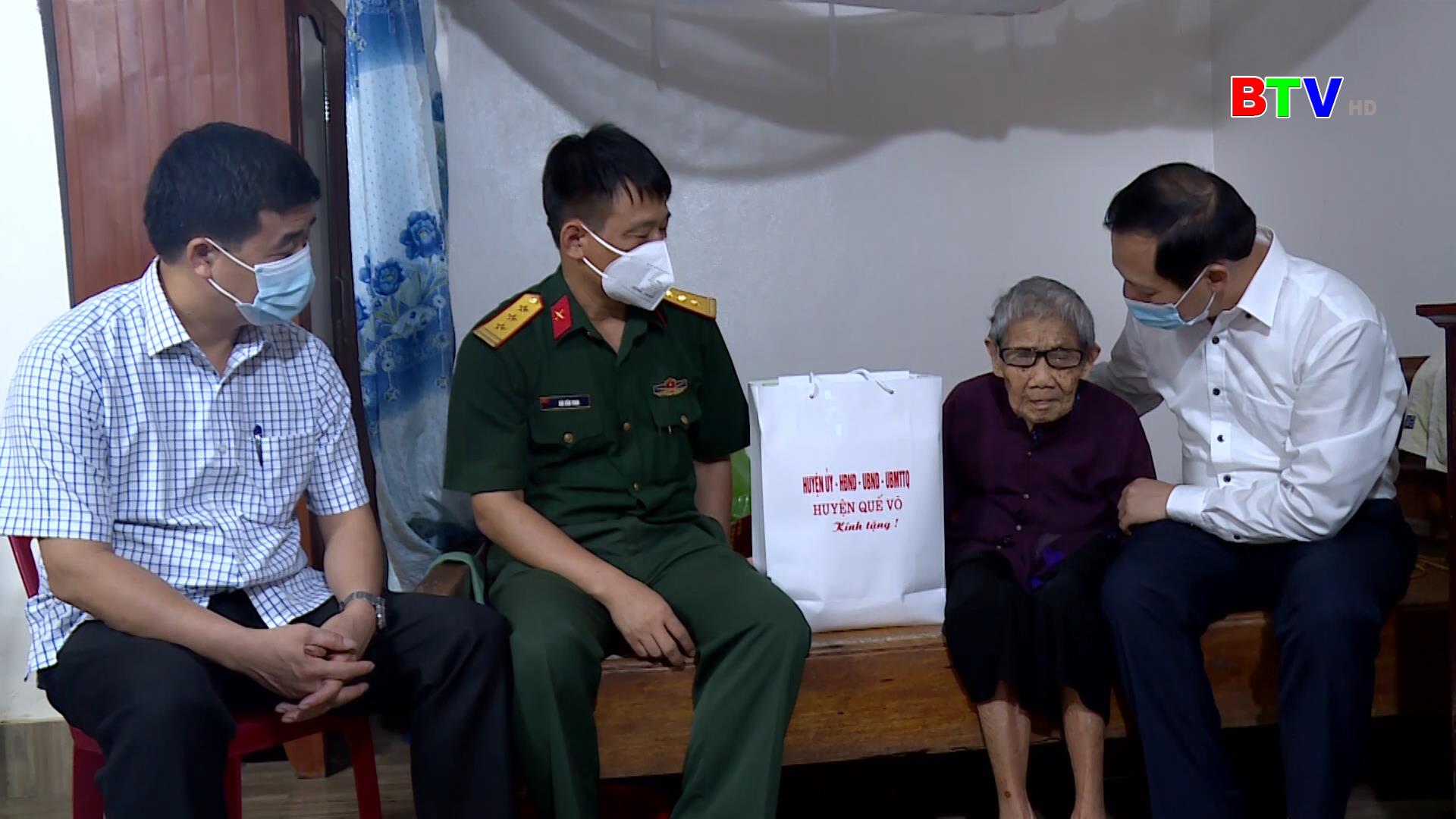 Huyện Quế Võ thăm tặng quà nhân ngày Thương binh, Liệt sỹ 27/7