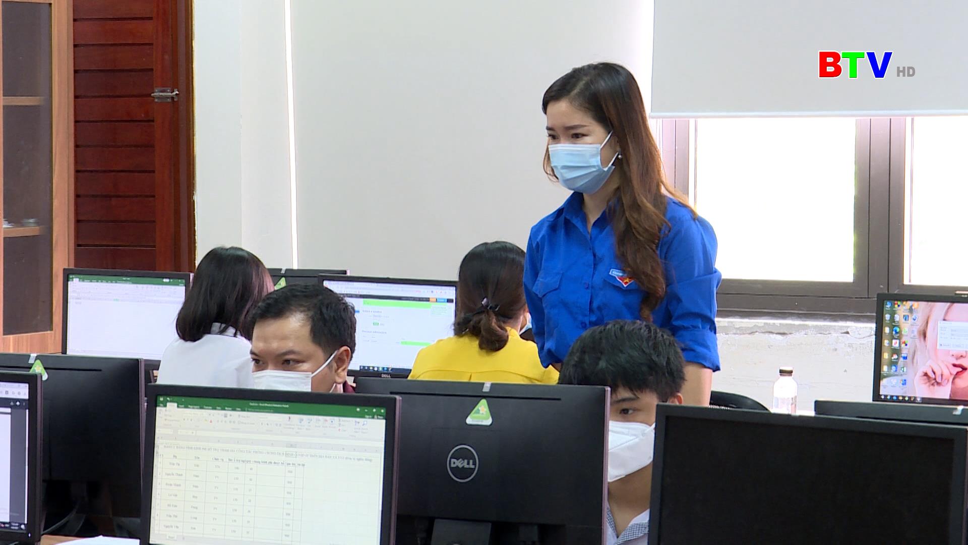 Trực tuyến Hội thi Tin học trẻ tỉnh lần thứ XVIII năm 2021