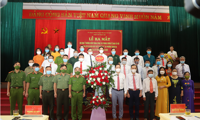 Từ Sơn: Ra mắt mô hình “Phường điểm trong công tác phòng chống tệ nạn xã hội về ma tuý và bảo đảm trật tự đô thị” tại Trang Hạ