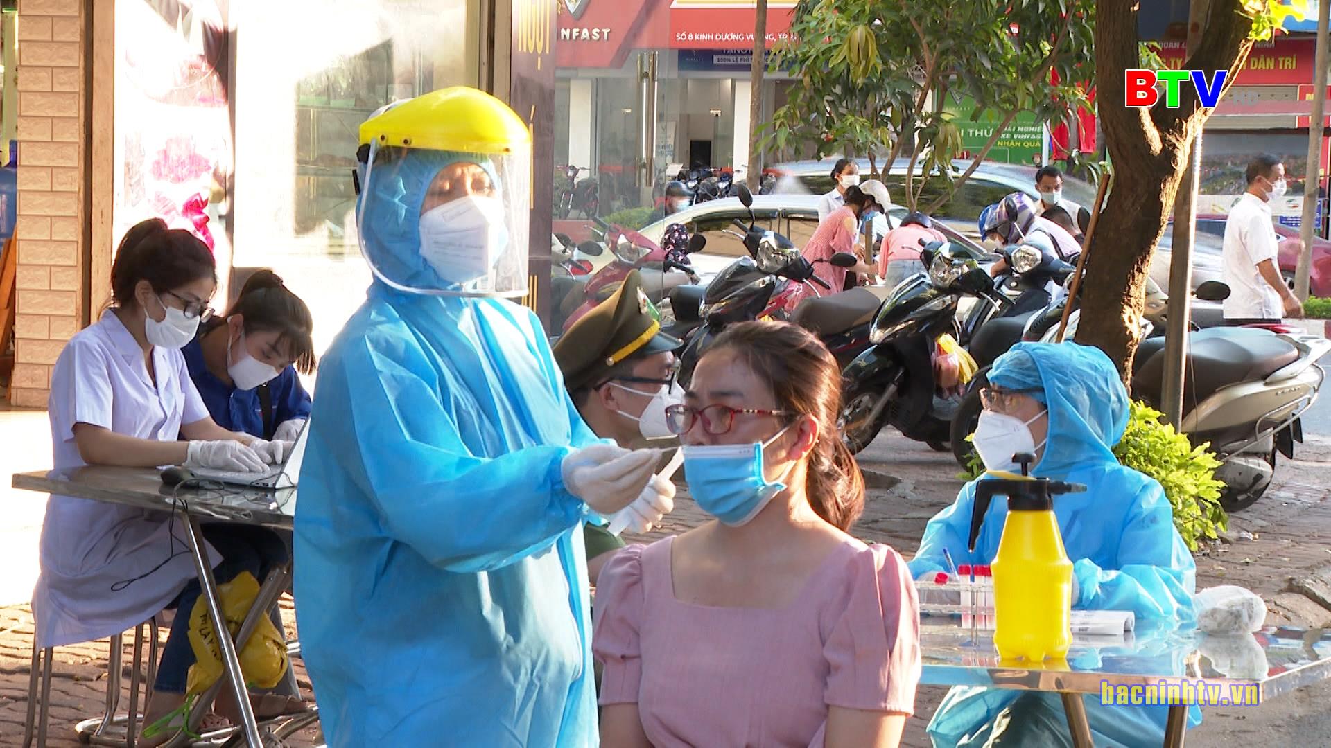 Thành phố Bắc Ninh chủ động xét nghiệm sàng lọc ngẫu nhiên trong cộng đồng