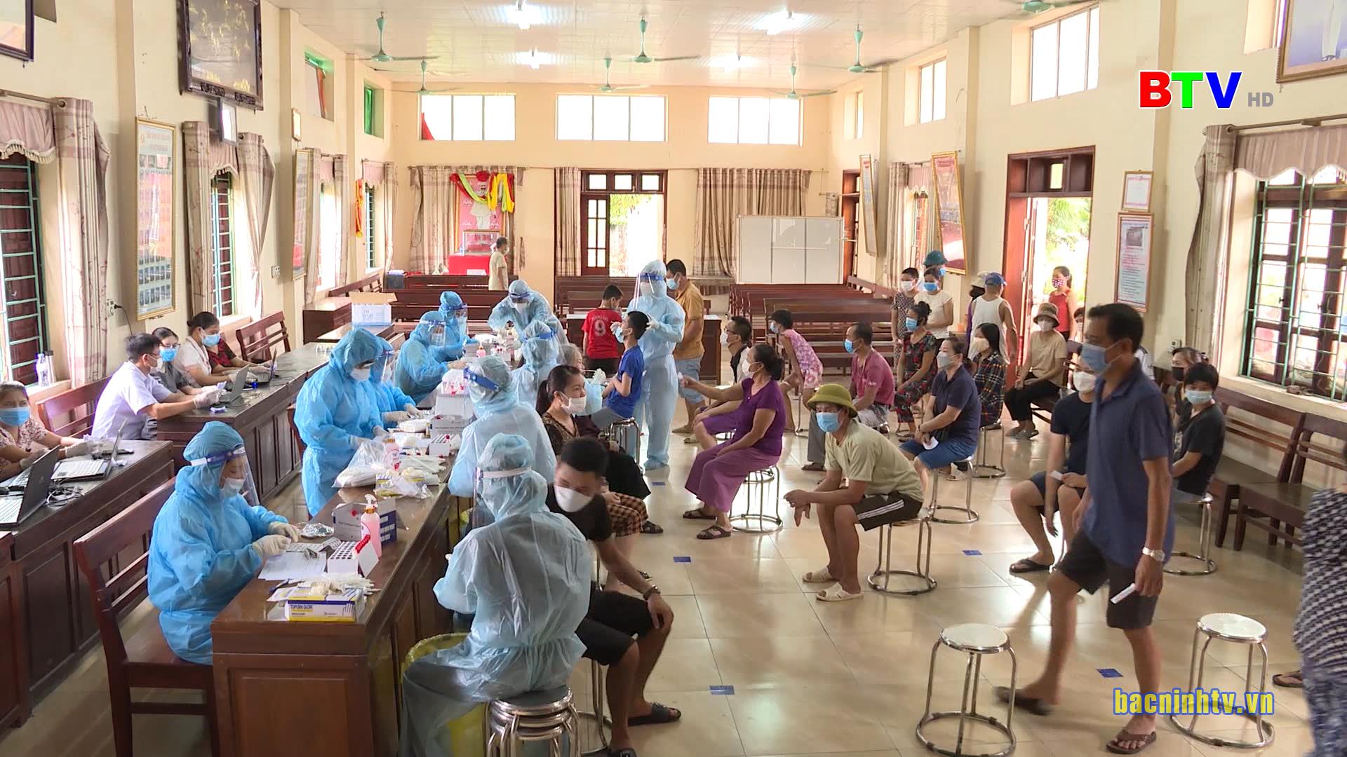 Lương Tài triển khai xét nghiệm sàng lọc SARS-CoV-2 diện rộng