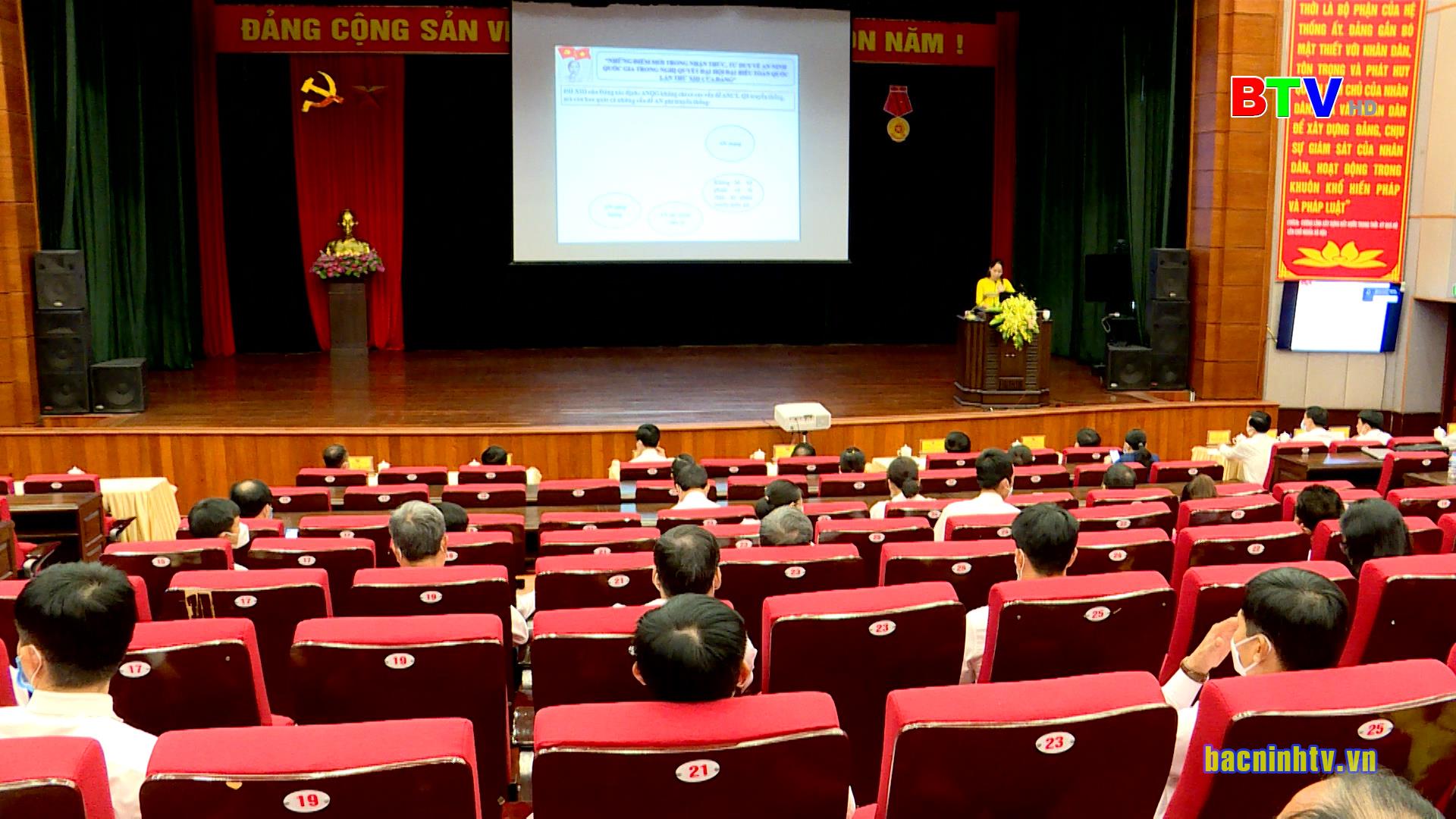 Hội thi Báo cáo viên giỏi huyện Quế Võ năm 2021