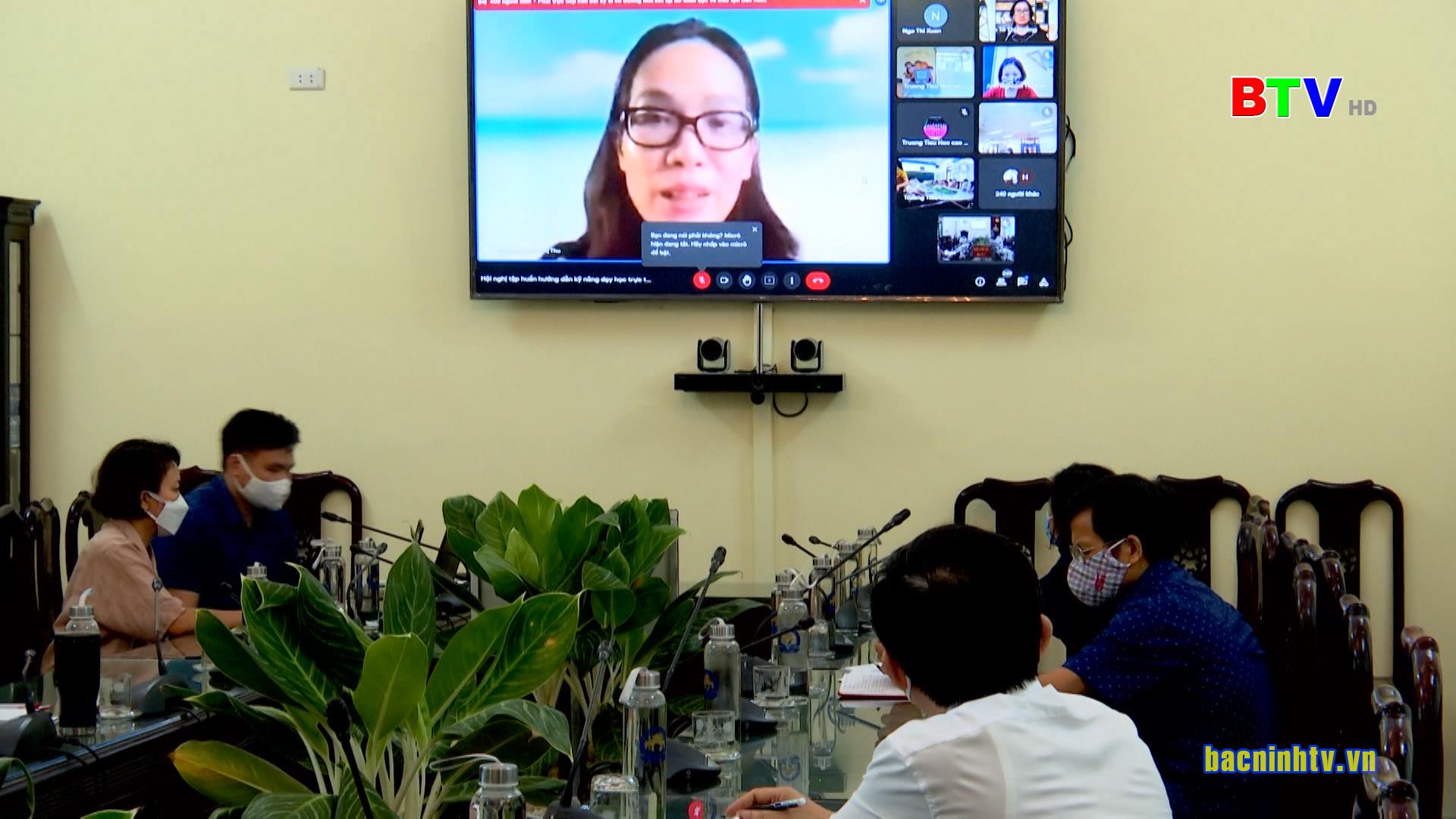 Tập huấn phương pháp, kỹ thuật dạy học trực tuyến