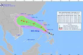 Tin bão gần Biển Đông (Bão Conson)