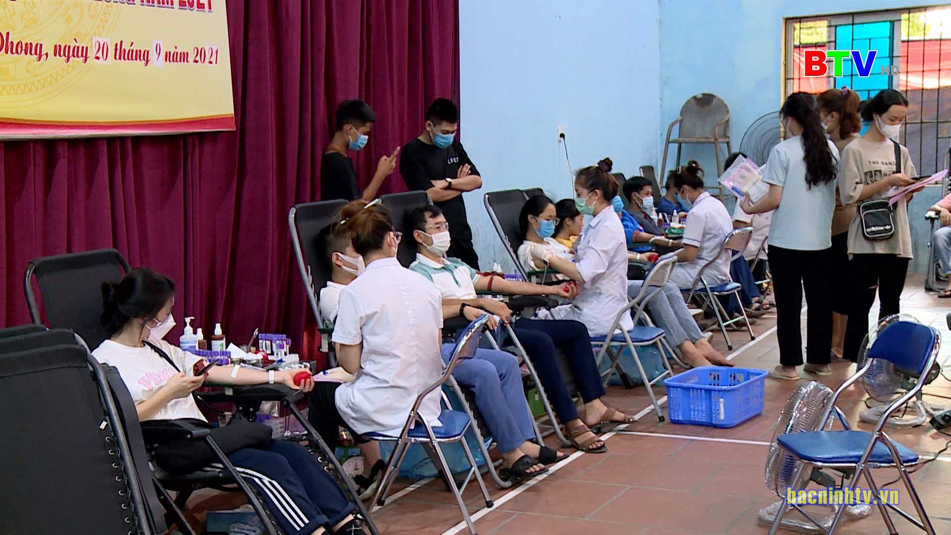 Ngày hội Hiến máu tình nguyện huyện Yên Phong năm 2021