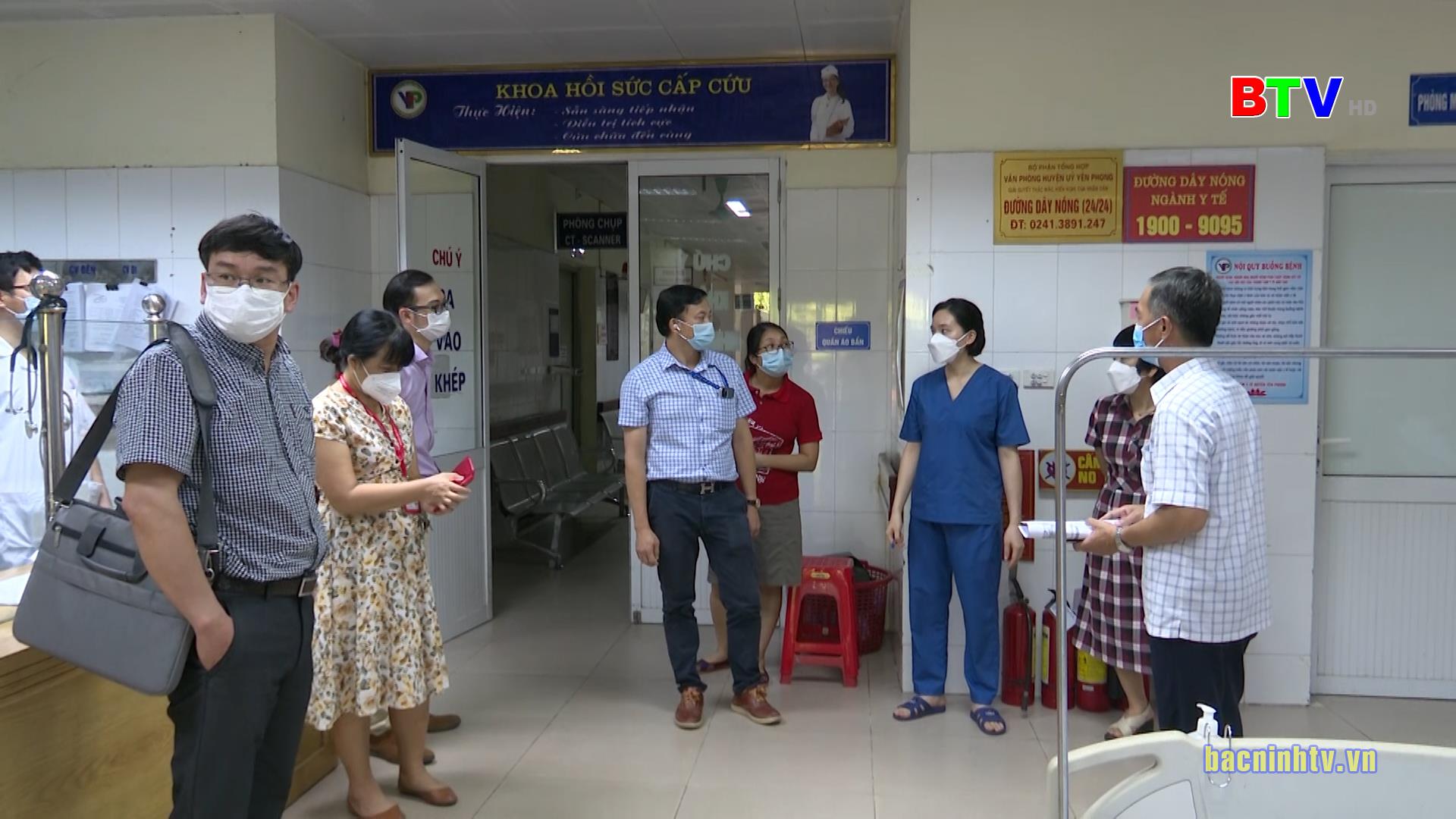 Thử nghiệm tiêm vắc xin phòng Covid-19 ARCT-154 tại Yên Phong